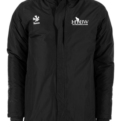 HBW Schiedsrichter Reece Major Padded Parka Jacket - black