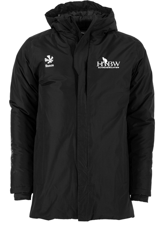 HBW Schiedsrichter Reece Major Padded Parka Jacket - black