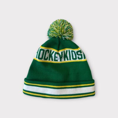 Hockeykiosk Wintermütze green/yellow