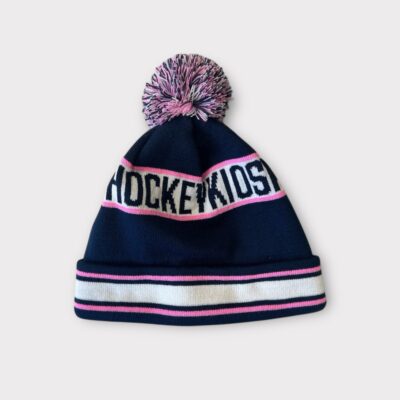 Hockeykiosk Wintermütze navy/pink
