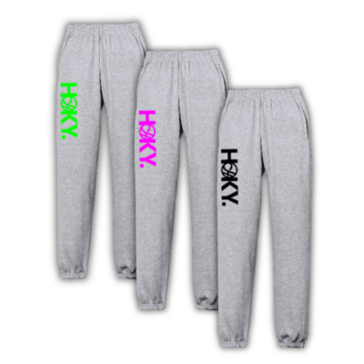 "HOKY." Jogger grau